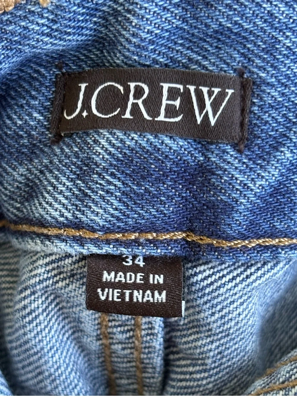 J.Crew Barrel Leg Jeans Women’s 34 High Rise Blue Denim
